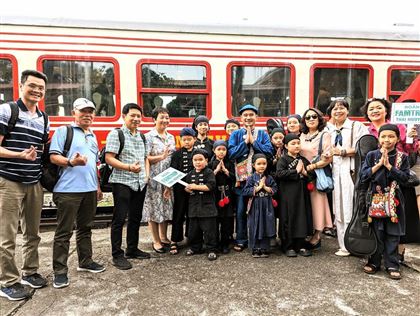 Thái Hải tham gia đoàn famtrip  “Trải nghiệm xứ Trà – Đậm đà bản sắc” du lịch Hà Nội - Thái Nguyên